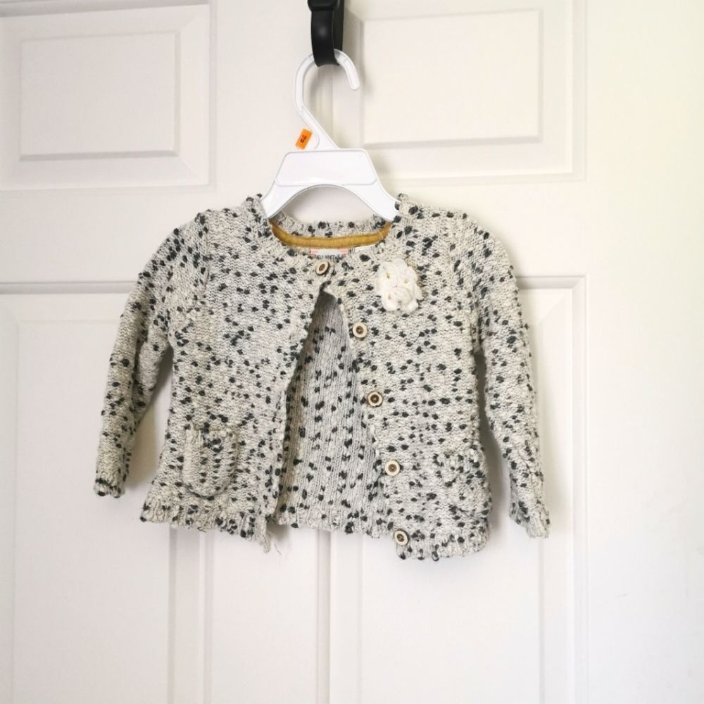 2/$40 Zara knit wear girls sweater size 9-12 m